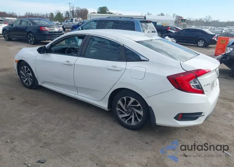 2018 Honda Civic Ex from USA, damaged, VIN 19XFC2F75JE044246